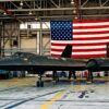 New SR-71 Blackbird in the Hanger