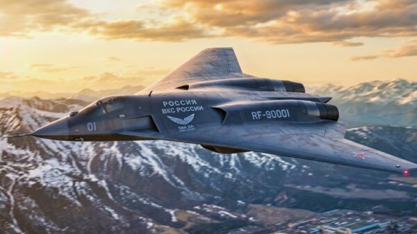 PAK DA Stealth Bomber from Russia