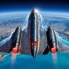 SR-71 Blackbird Hitting Mach 3