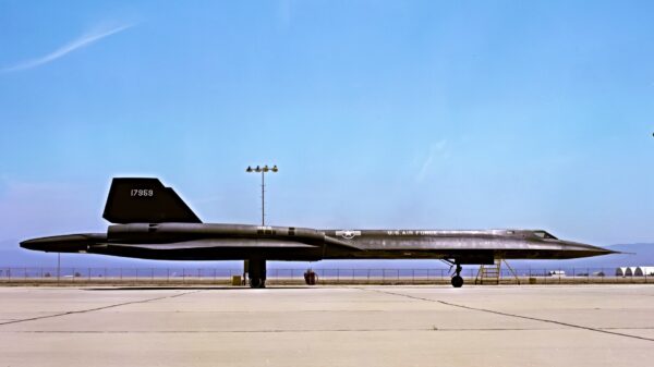 SR-71A 959 Big Tail Lockheed Photo # C76-1097-4