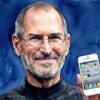 Steve Jobs Watercolor