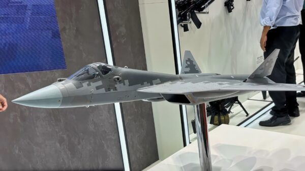 Su-57 Model 19FortyFive Original Photo