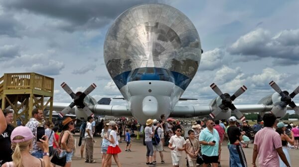 Super Guppy NASA 19FortyFive.com Image Taken on 4/19/2026.