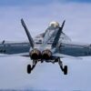 PACIFIC OCEAN (March 31, 2026) –U.S. Navy Capt. William Mathis, commanding officer of the Nimitz-class aircraft carrier USS Theodore Roosevelt (CVN 71), pilots a E/A-18G Growler assigned to Electronic Attack Squadron (VAQ) 129, March 31, 2026. Theodore Roosevelt, flagship of Carrier Strike Group (CSG) 9, is underway conducting exercises to bolster strike group readiness and capability in the U.S. 3rd Fleet area of operations. (U.S. Navy Photo by Mass Communication Specialist 2nd Class Ryan Holloway)