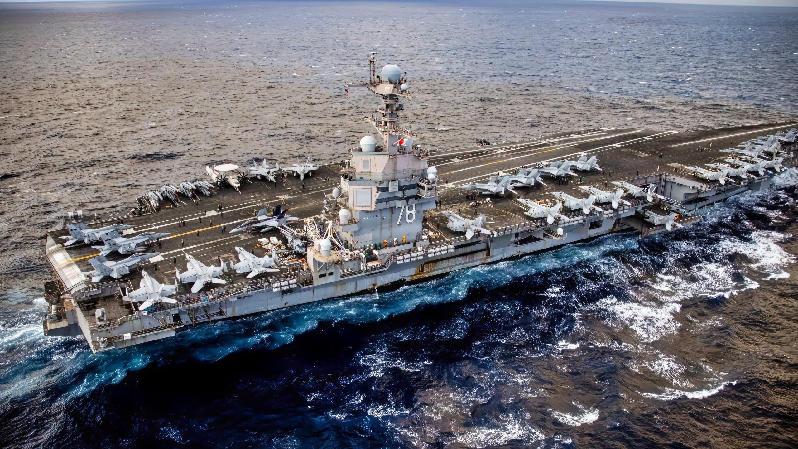 ‘Extraordinary Thing’: U.S. Navy Aircraft Carrier USS Gerald R. Ford Is Breaking the Deployment Record Books