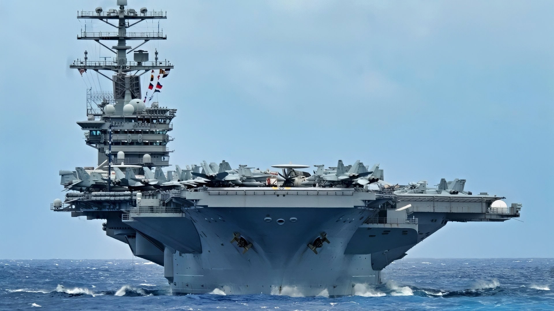 U.S. Navy Deploys Nuclear-Powered Aircraft Carrier USS Nimitz to South America for 1 Last Mission Before Retirement Comes