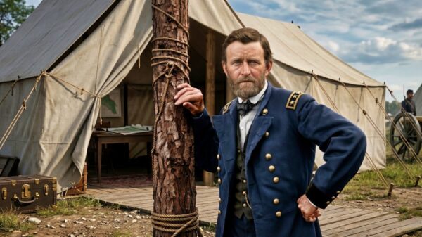 Ulysses S. Grant Civil War Recreation Image