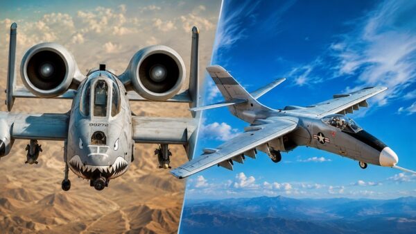 A-10 Warthog vs YA-9 Photo Compare
