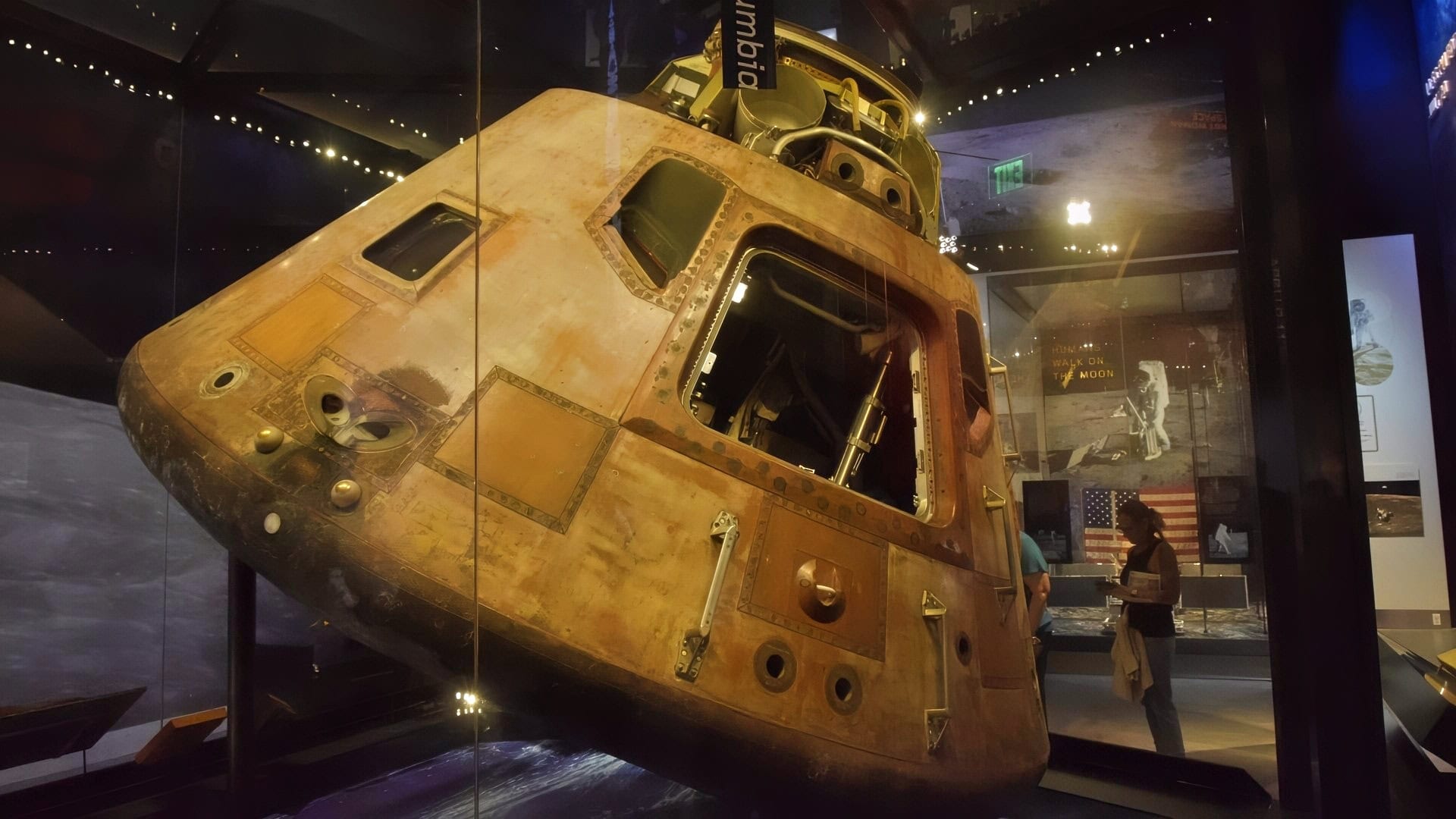 Apollo 11 Command Module 19FortyFive Original Photo from the Smithsonian