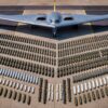 B-2 Spirit Stealth Bomber with Weapons Loud out