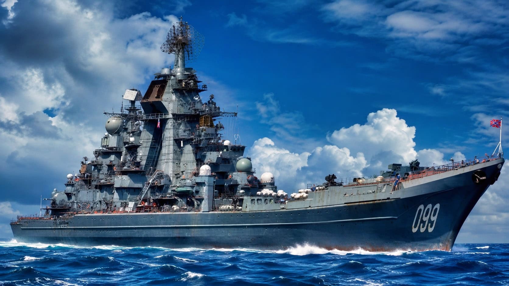Battlecruiser Kirov-Class Russian Navy