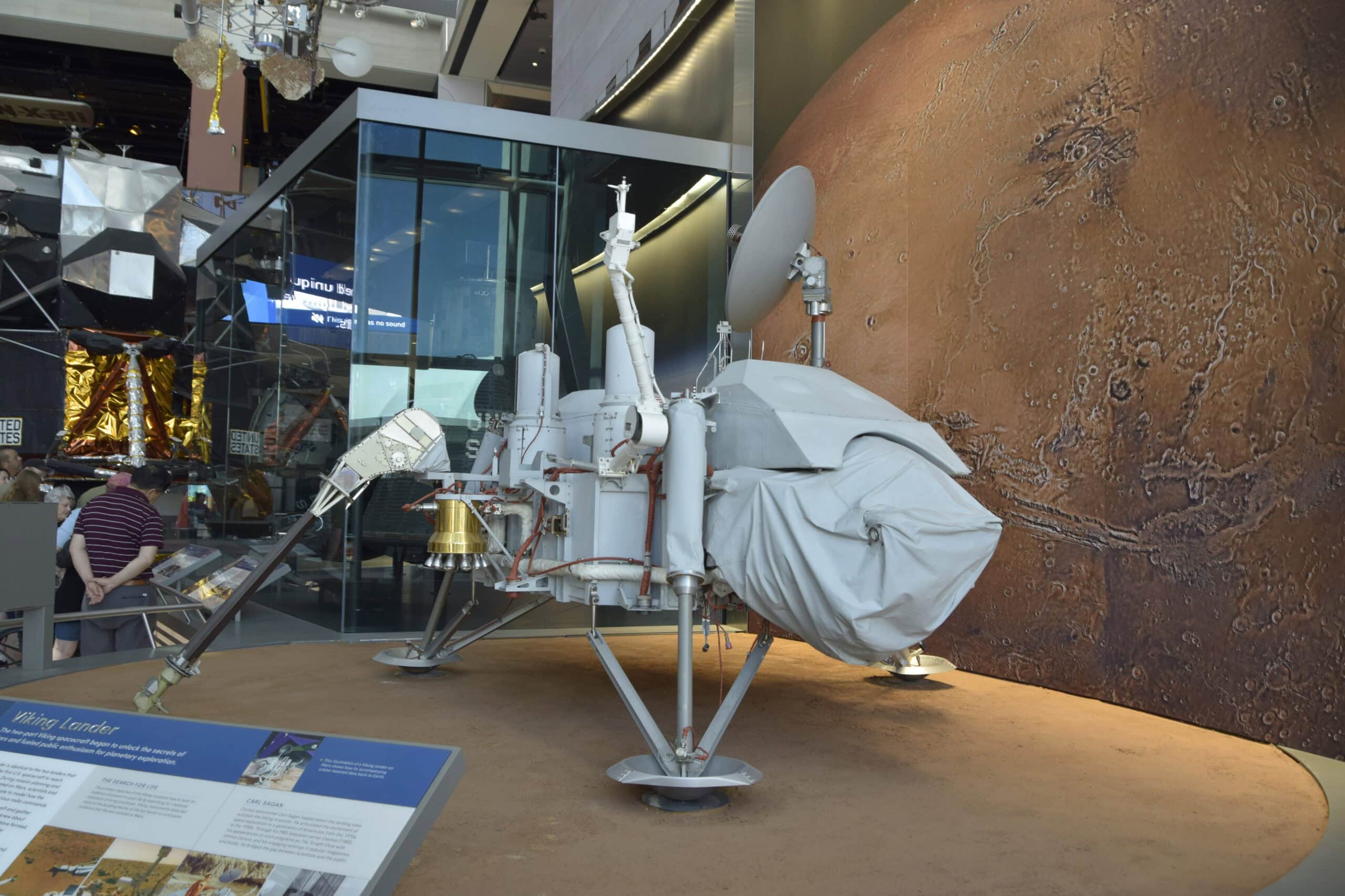 Viking NASA Lander at the Smithsonian. Image Take on 6/24/2026.