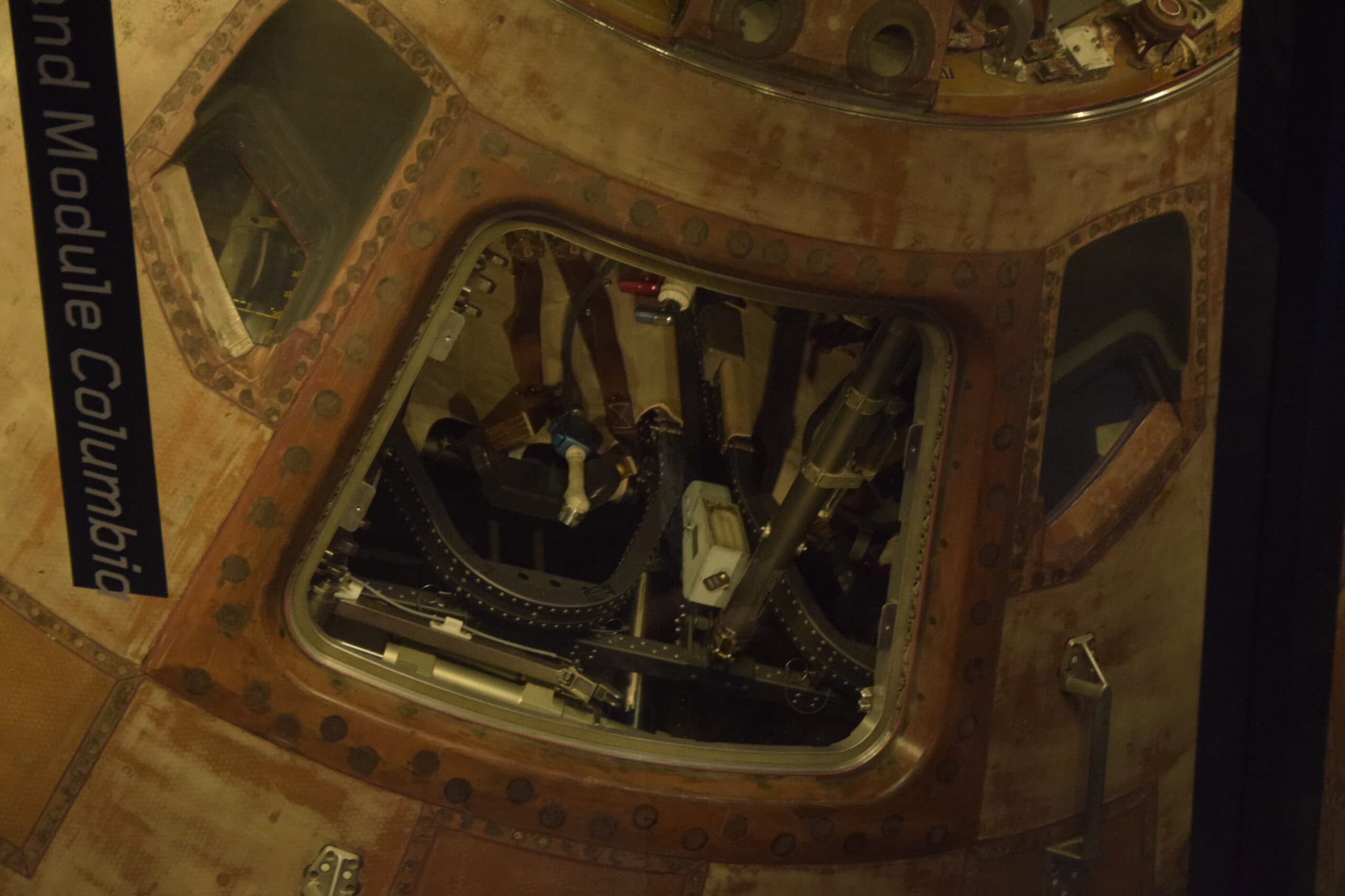 Apollo 11 Command Module. 19FortyFive.com Original Image from the Smithsonian. Taken 6/24/2026. 