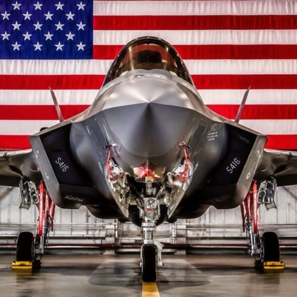 F-35 Fighter U.S. Flag