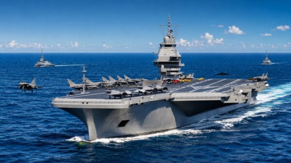 France Libre Aircraft Carrier Mock Up