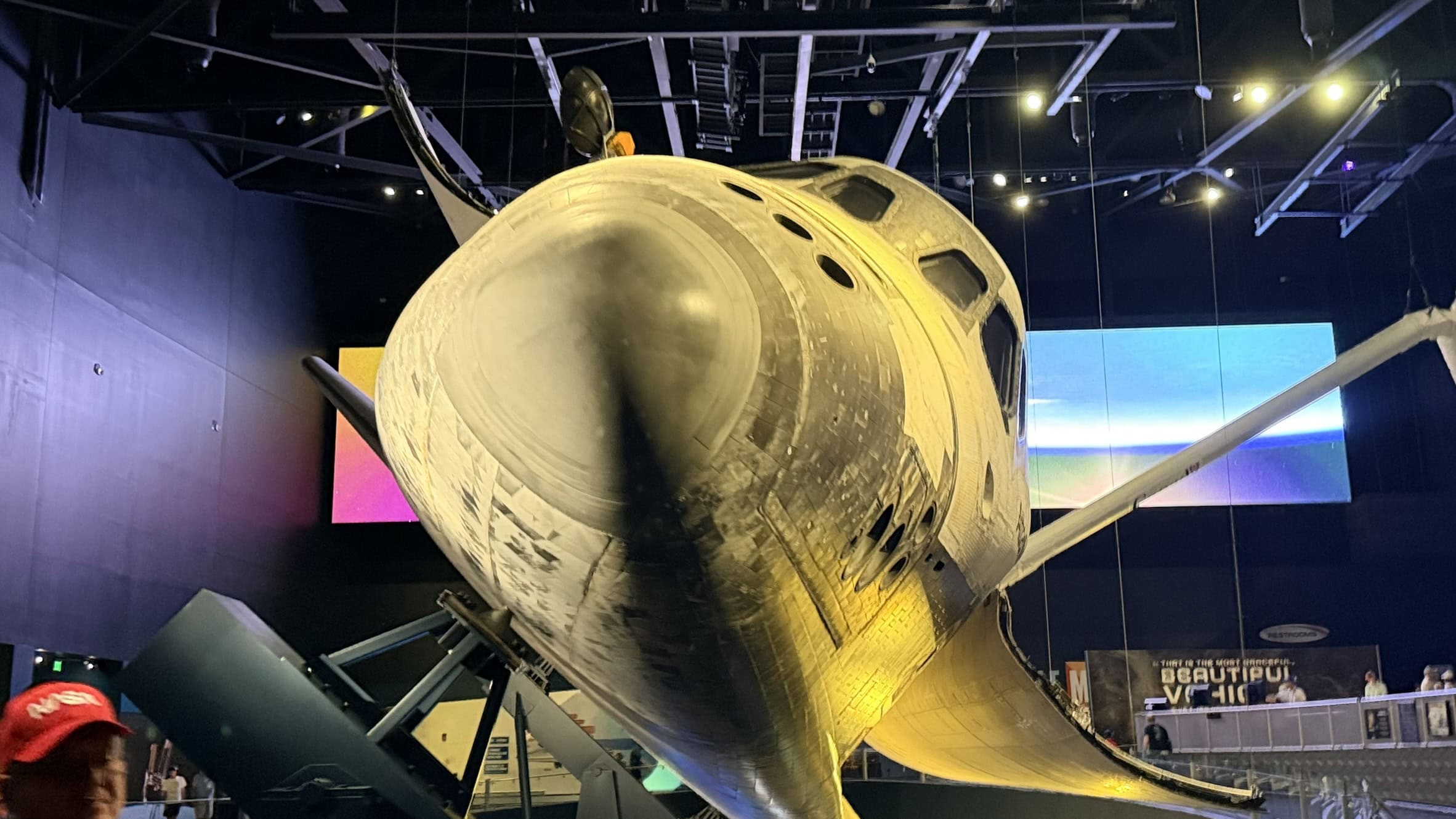Space Shuttle Atlantis from NASA's Kennedy Space Center. Image Taken by 19FortyFive.com on 6/28/2026. 