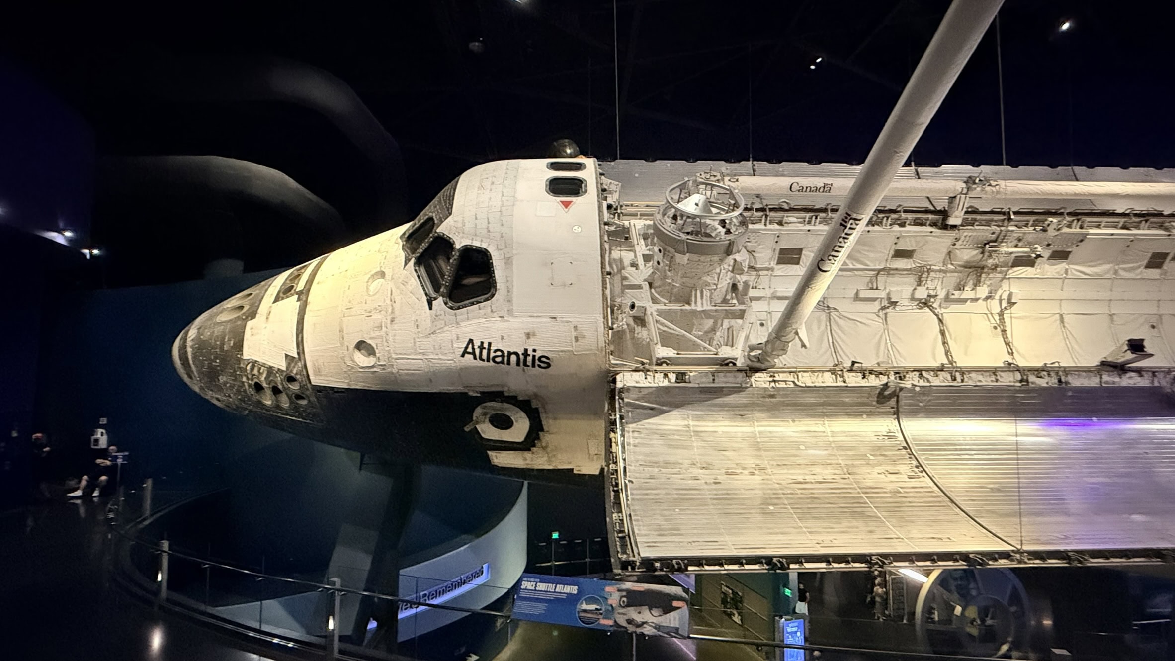 Space Shuttle Atlantis from NASA's Kennedy Space Center. Image Taken by 19FortyFive.com on 6/28/2026. 