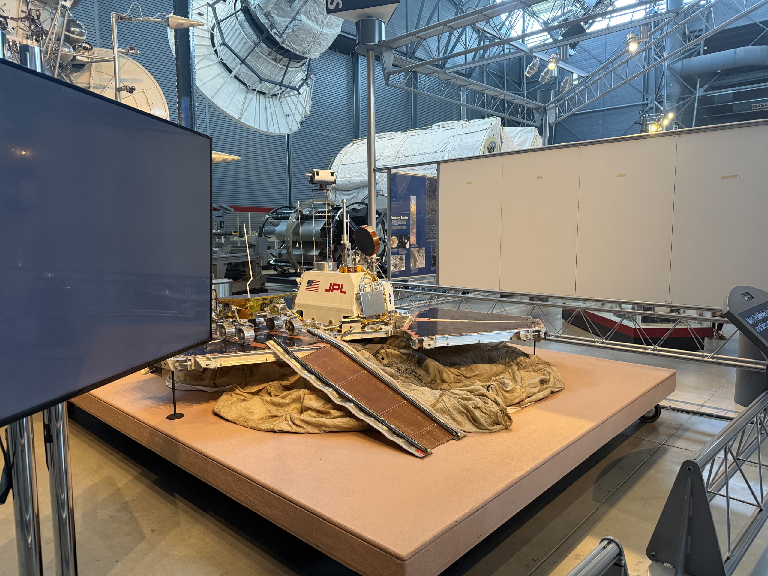Mars Pathfinder at the Smithsonian. Image taken by 19FortyFive on 6/30/2026.