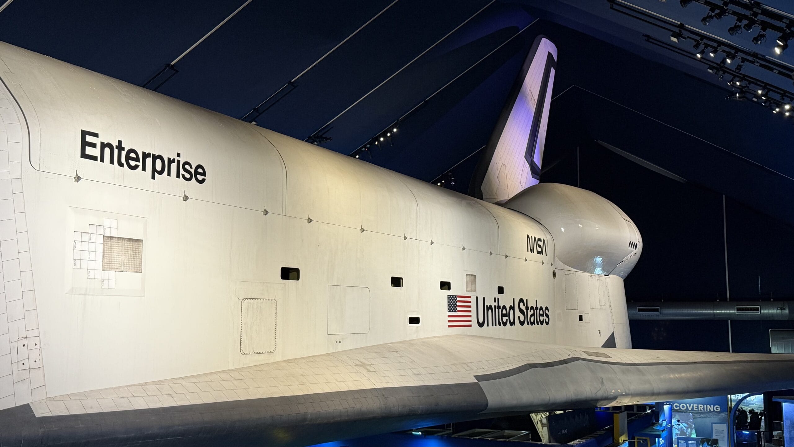 Enterprise Shuttle on USS Intrepid.