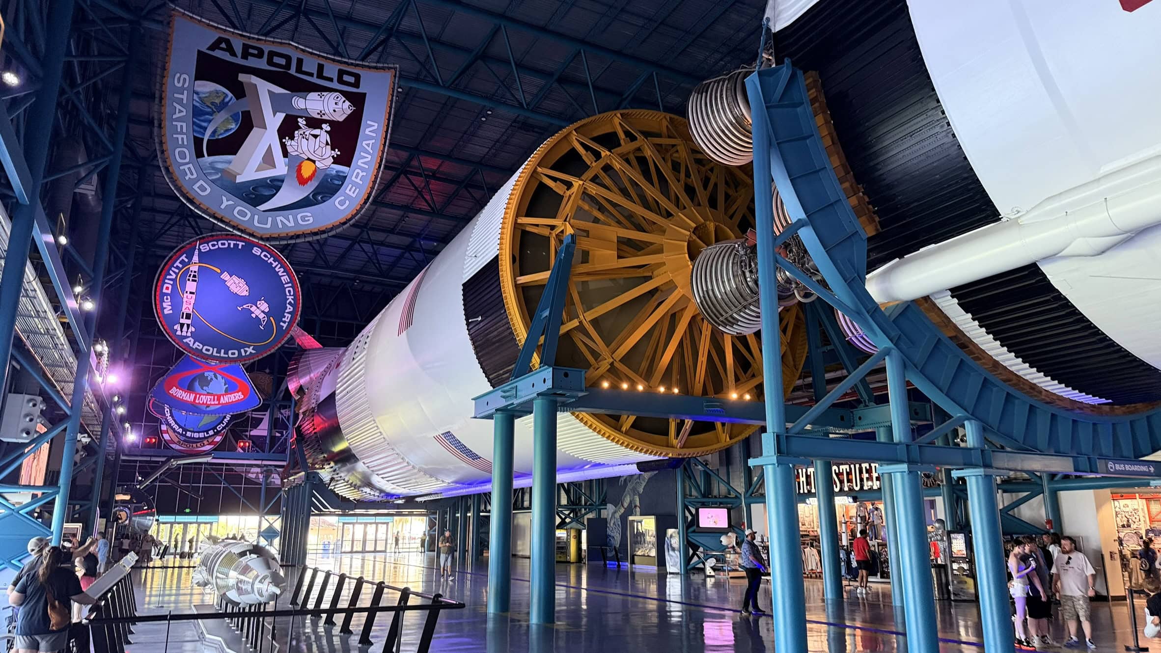 Saturn 5 Rocket. Image from NASA Kennedy Space Center Taken on 6/28/2026. Taken by Harry J. Kazianis for 19FortyFive.com 