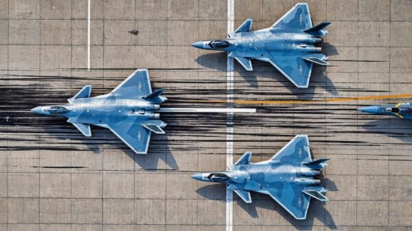 J-20 Fighters on the Tarmac
