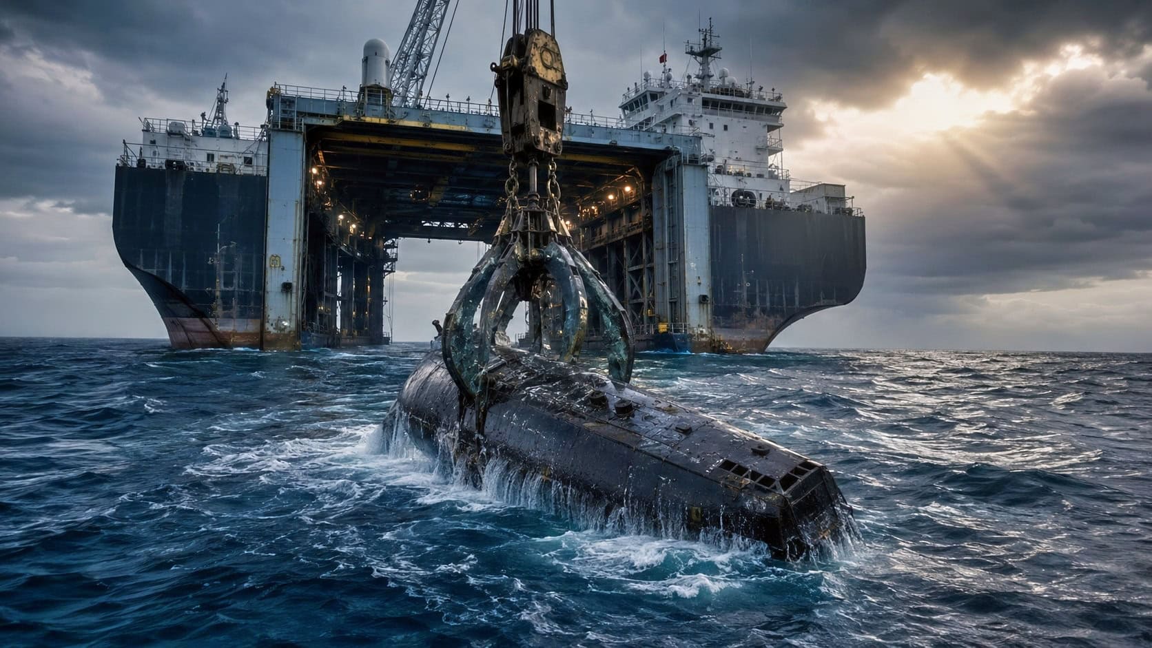 K-219 Russian Submarine Pull