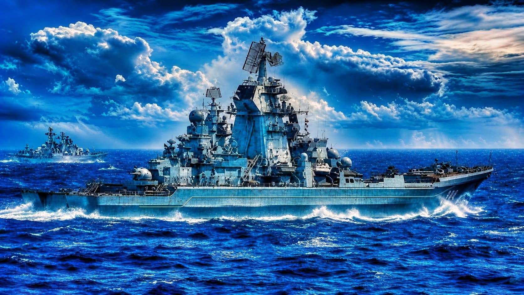 Kirov-Class Russian Navy Warship