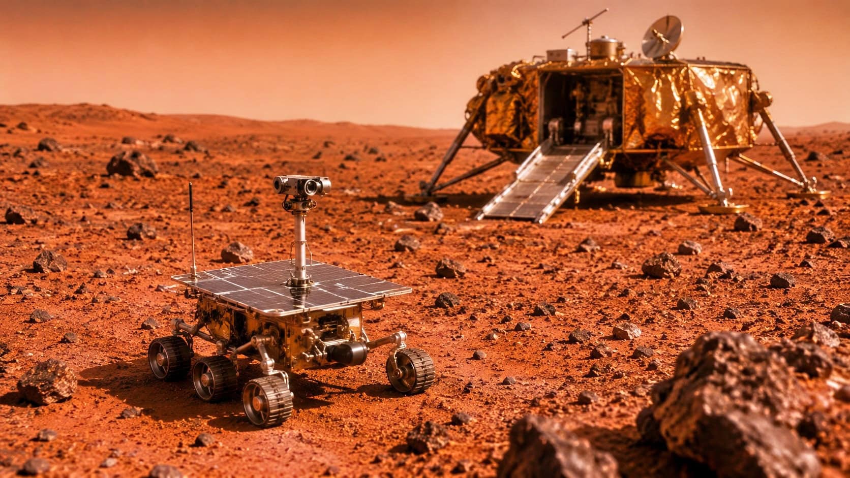 Mars Pathfinder Lander from 1990s NASA