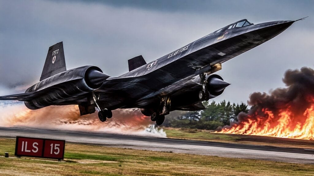 An SR-71 Blackbird Once Set 13 Acres of Maryland on Fire by Accident, and Only the SR-71 Could Have Done It