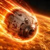 Soviet Probe Crashing on Venus