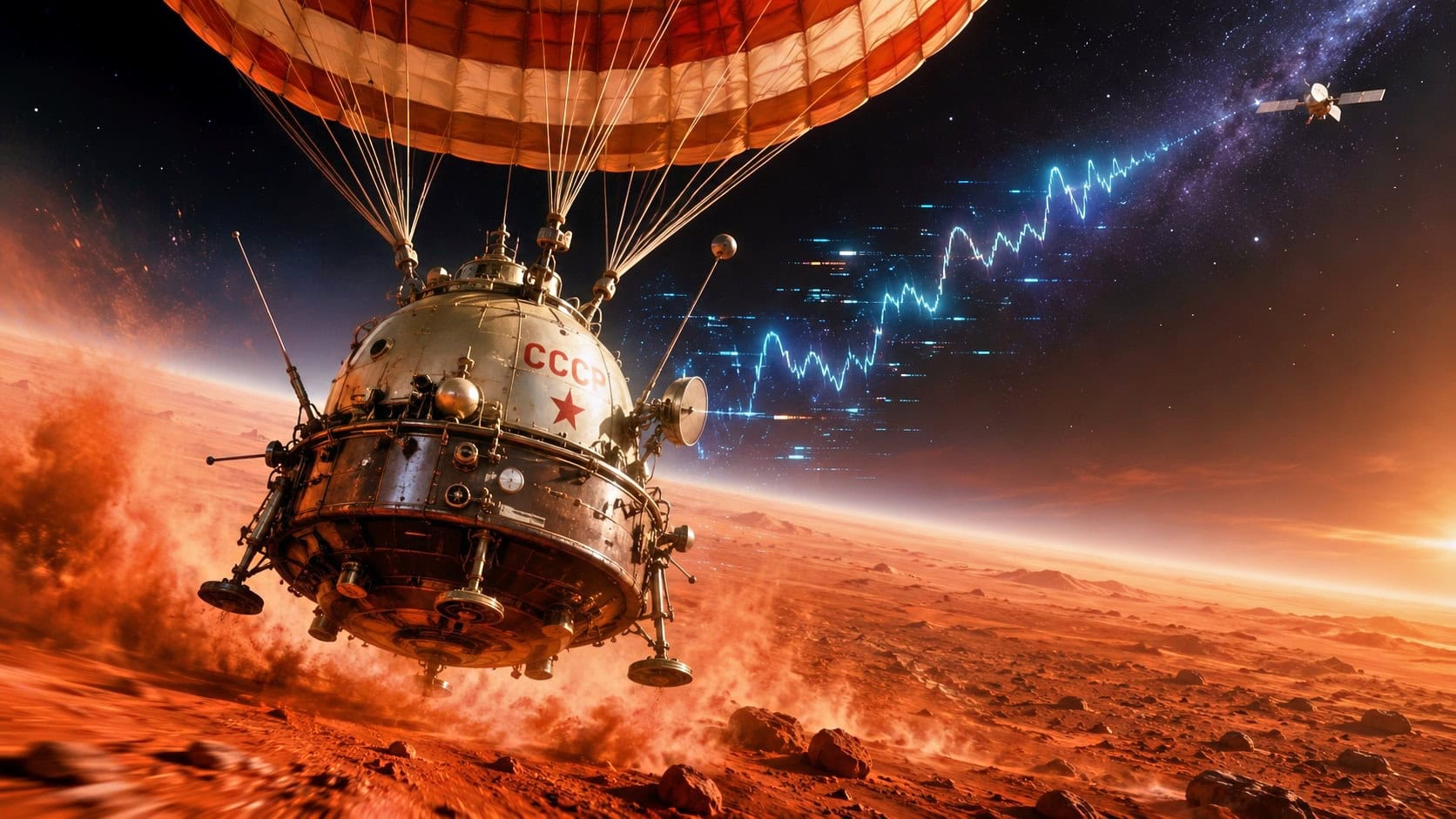 Soviet Union Mars Probe Cold War