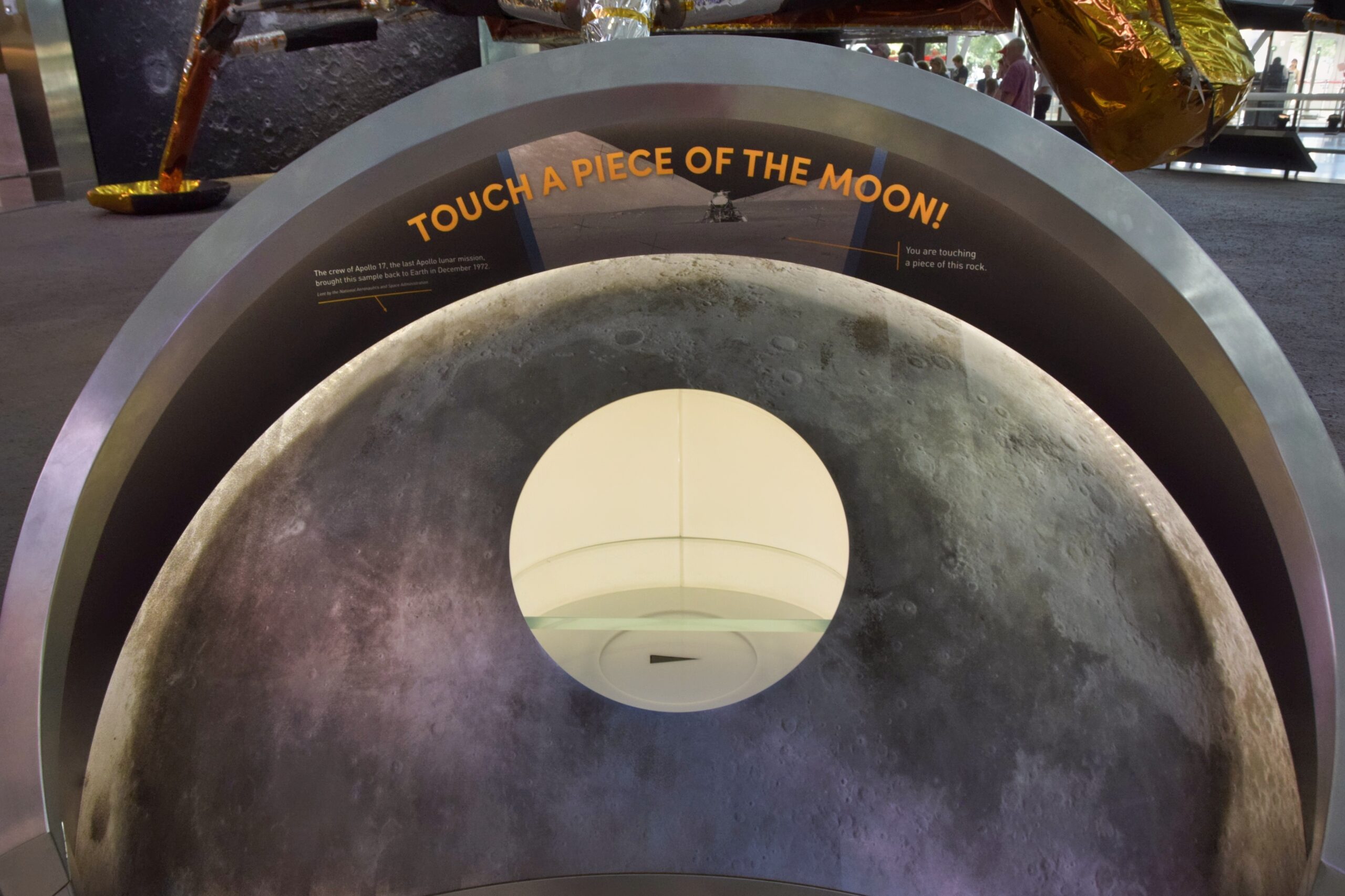 Touch a Piece of the Moon at the Smithsonian