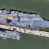 USS Gerald R. Ford Google Maps Photo