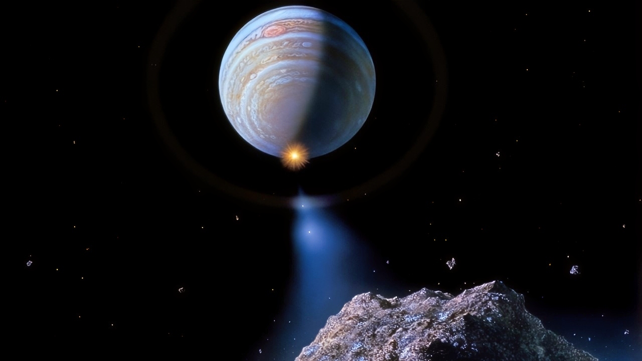 Comet Shoemaker-Levy_9 Approaching Creative Commons Image