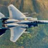 A U.S. Air Force F-15EX Eagle II assigned to Eglin Air Force Base, Florida, flies a training mission over southeast United States, March 23, 2026. The 96th Test Wing and 53rd Wing perform developmental and operational test series on the platform including next-generation survivability, radars, sensors and networking capabilities. (U.S. Air Force photo by Staff Sgt. Blake Wiles)
