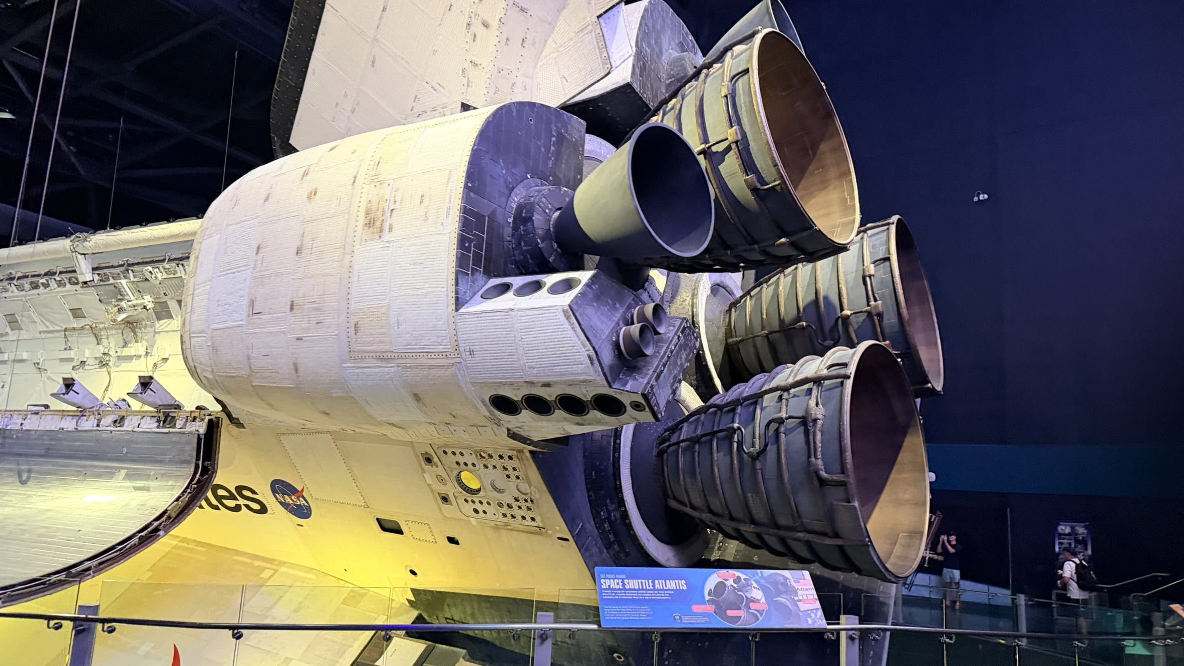 NASA Space Shuttle Atlantis at the Kennedy Space Center. 19FortyFive Image by Harry J. Kazianis.