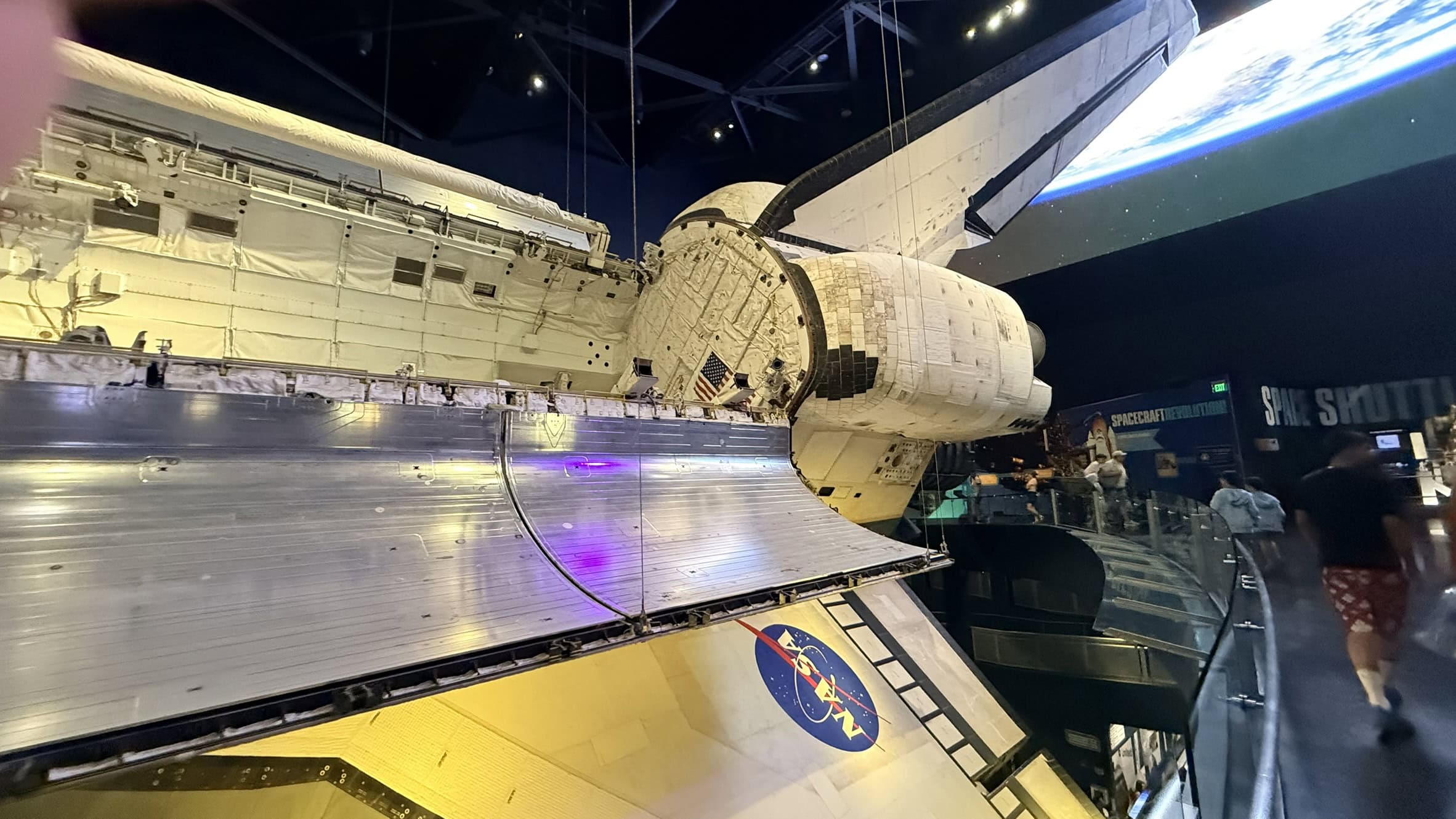 NASA Space Shuttle Atlantis at the Kennedy Space Center. 19ForytFive Image by Harry J. Kazianis.