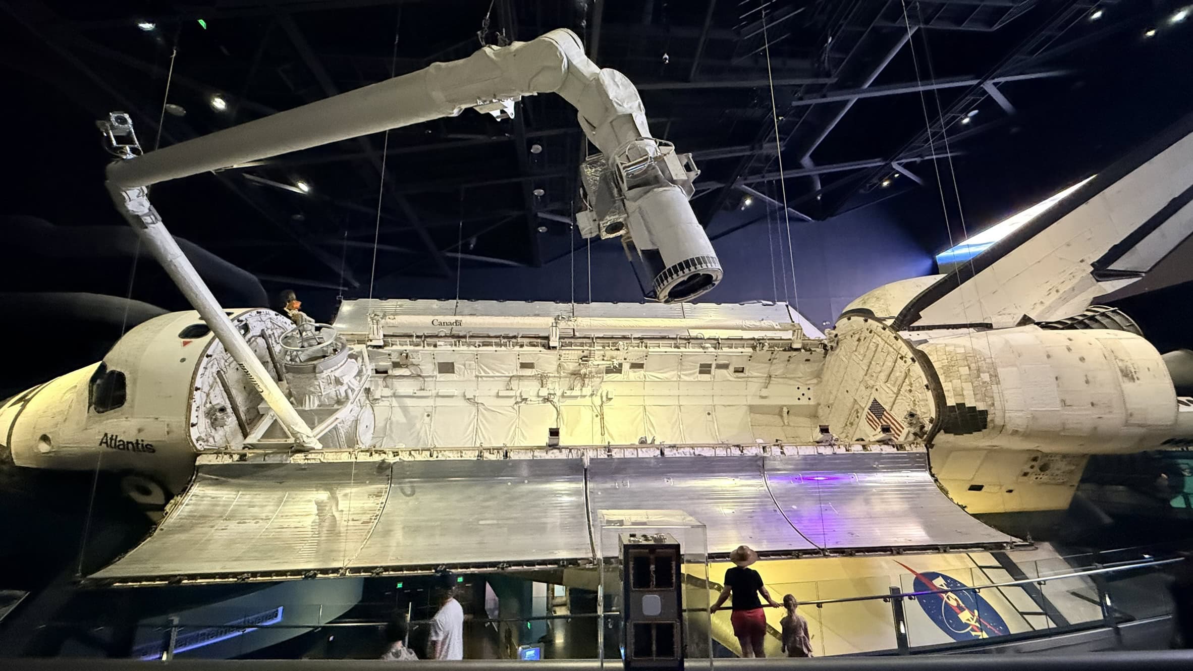 Space Shuttle Atlantis at Kennedy Space Center. Image taken by Harry J. Kazianis for 19FortyFive.