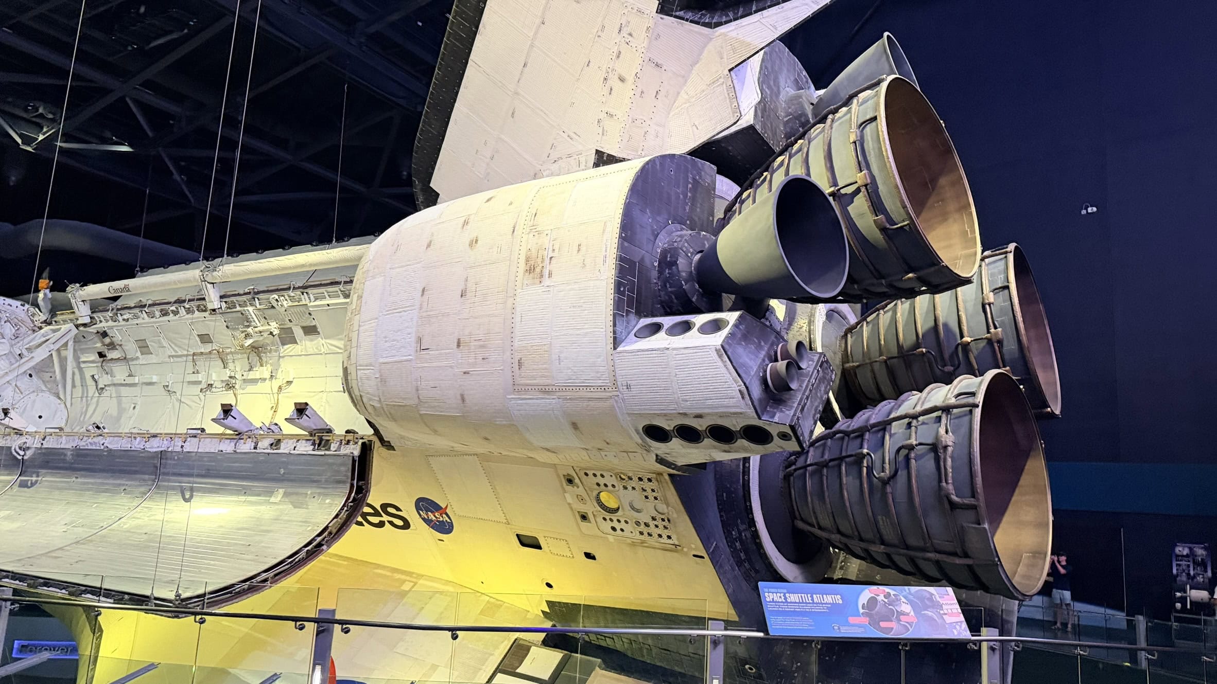 Space Shuttle Atlantis at Kennedy Space Center. Image taken by Harry J. Kazianis for 19FortyFive.