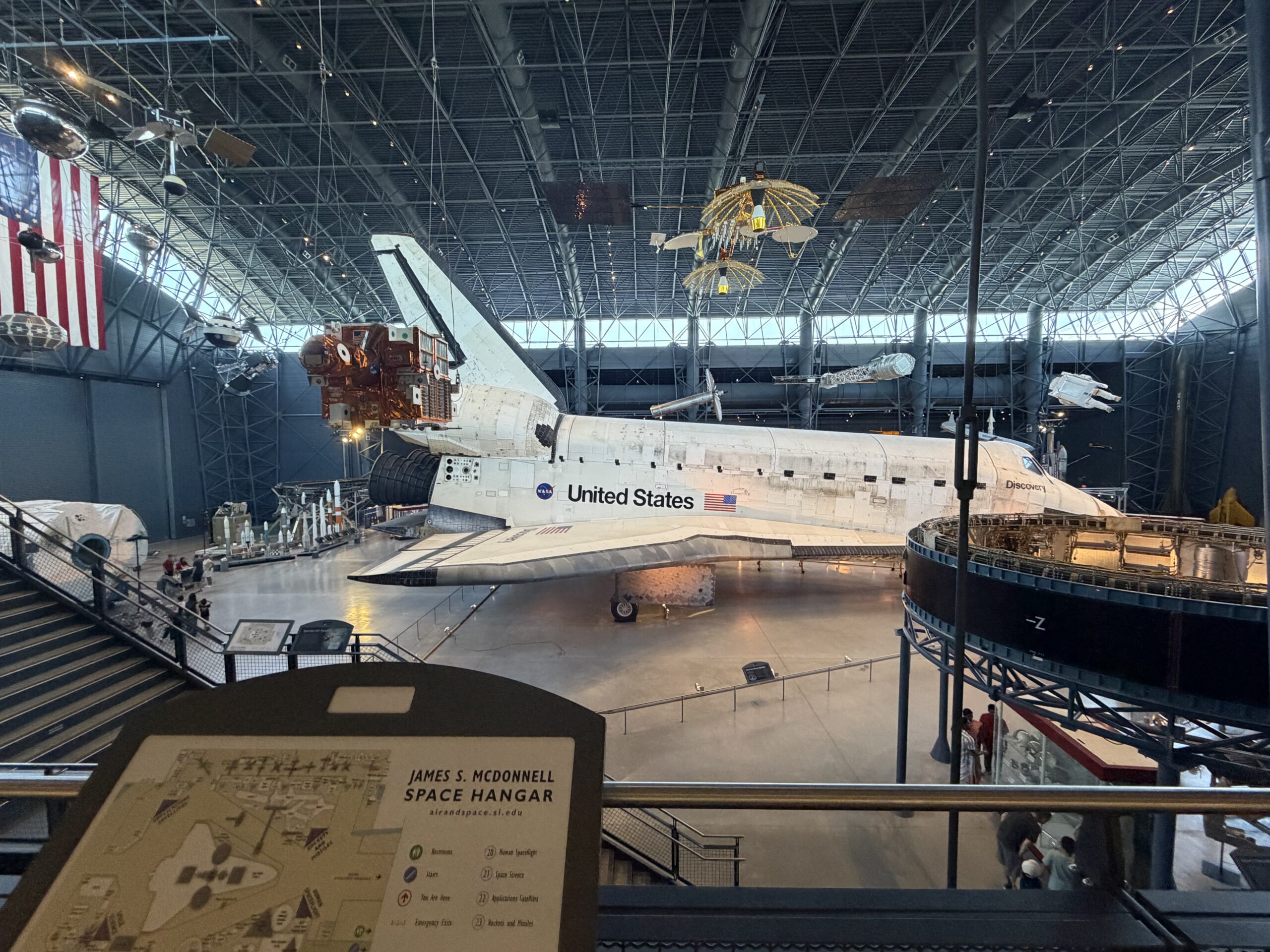 Space Shuttle Discover. 19FortyFive Image Taken at the Smithsonian.