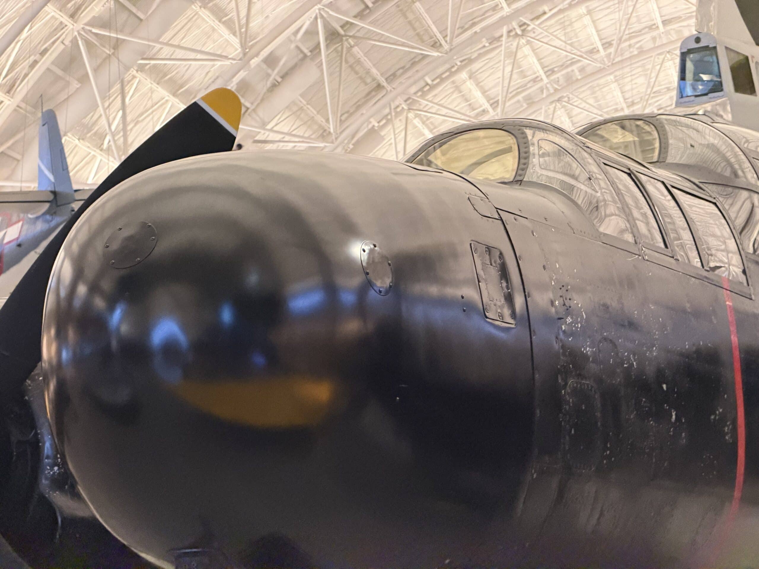 Northrop P-61 Black Widow. Image taken by 19FortyFive staff on July 8, 2026 at the Smithsonian.