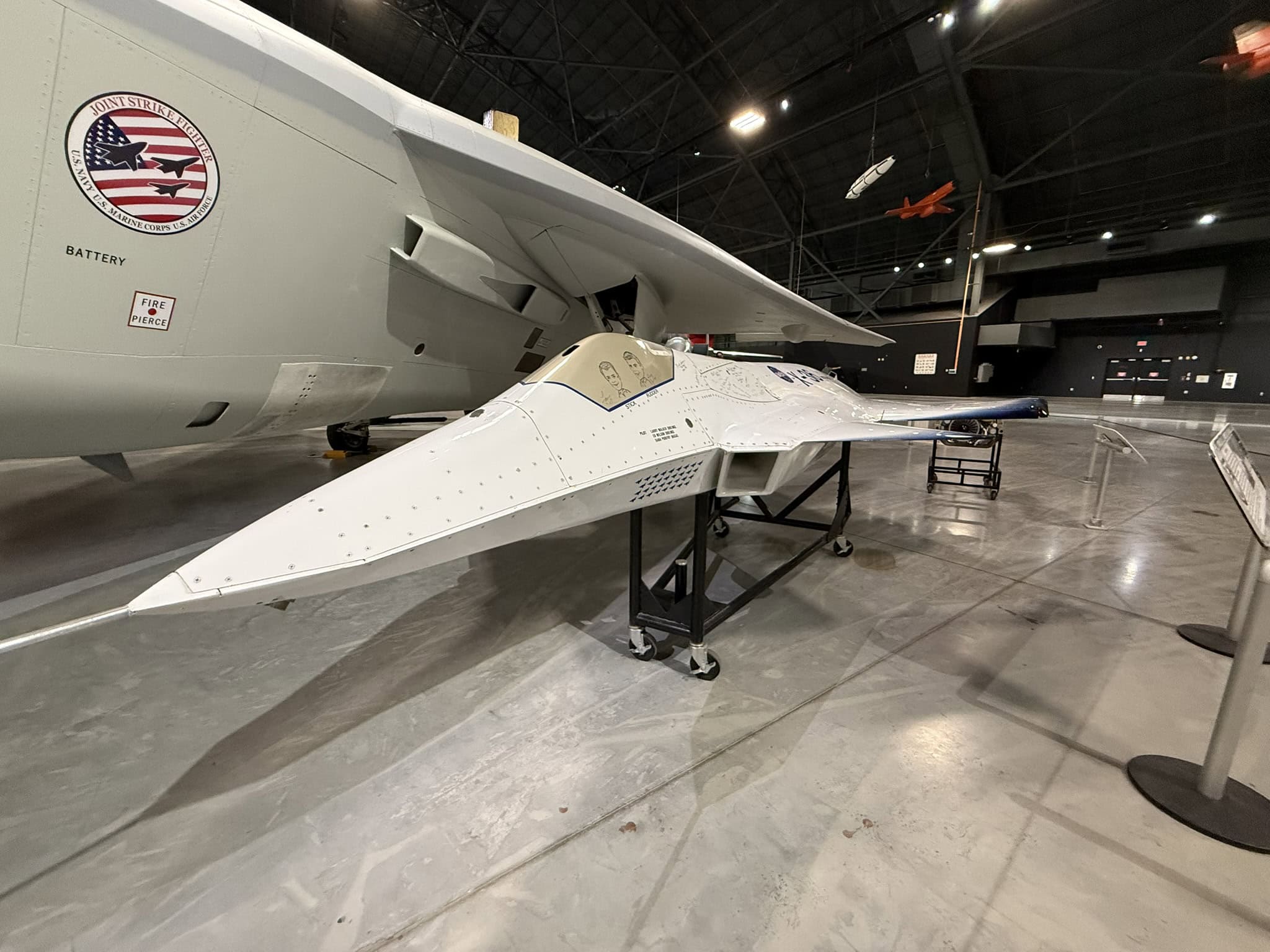 X-36 at the National Museum of the U.S. Air Force. Image Credit: Harry J. Kazianis.