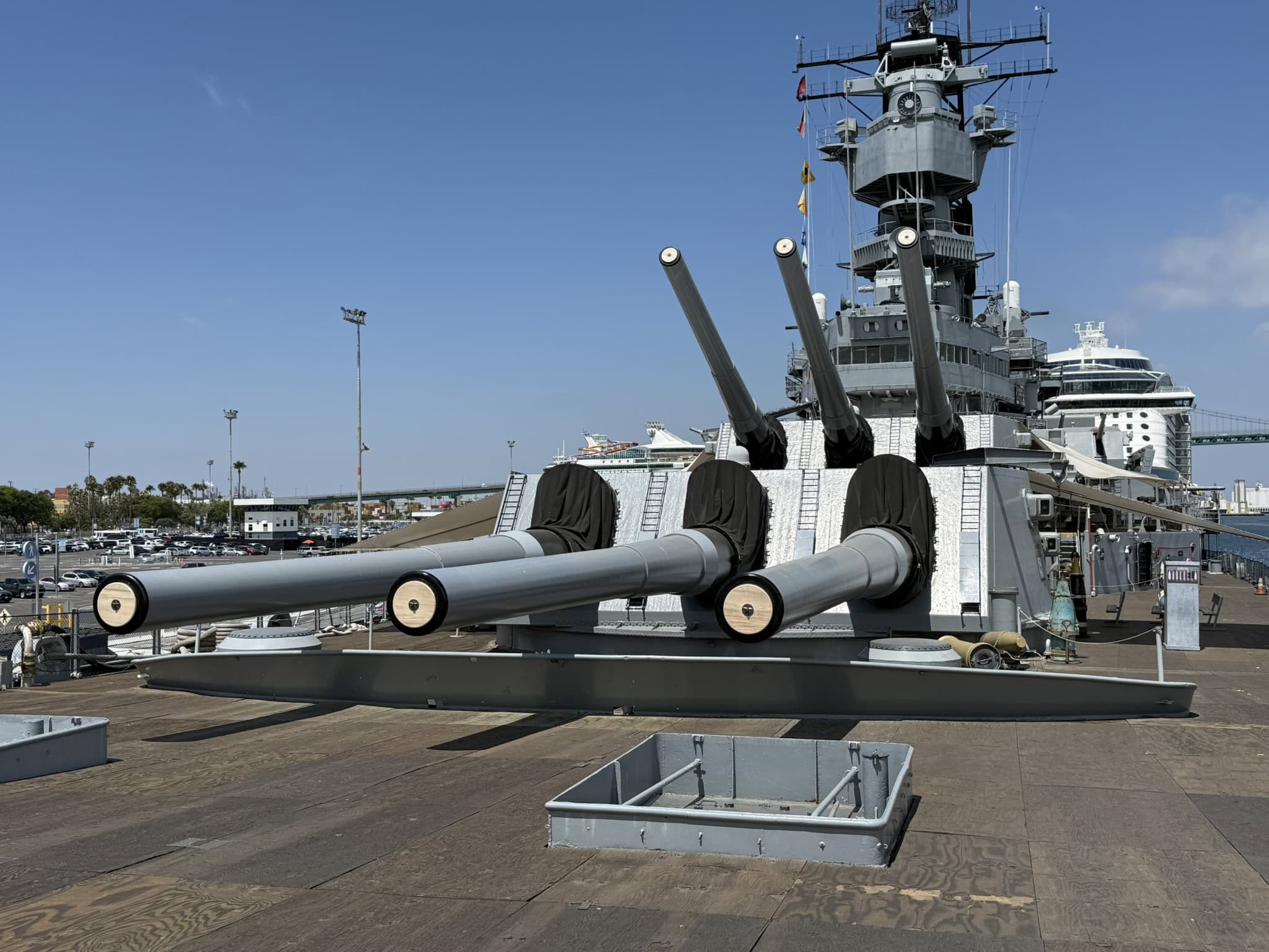USS Iowa 16-Inch Guns. 