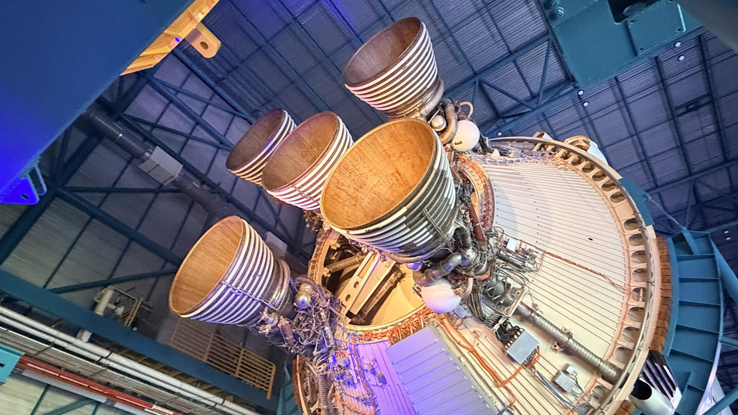 NASA Saturn V Rocket Exhibit at the Kennedy Space Center in Florida. Image by Harry J. Kazianis.