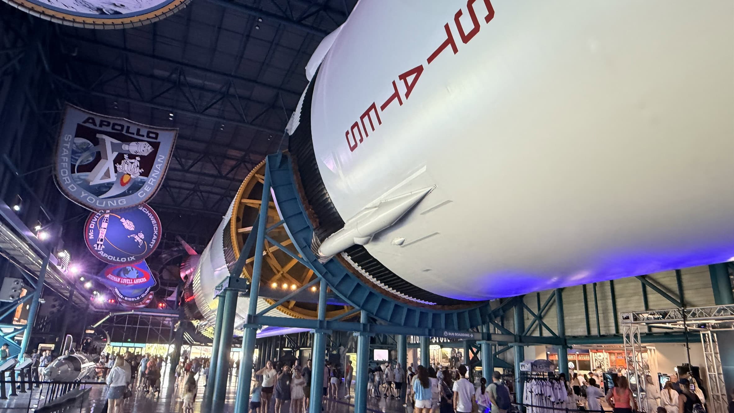 Saturn 5 Rocket. Image from NASA Kennedy Space Center Taken on 6/28/2026. Taken by Harry J. Kazianis for 19FortyFive.com