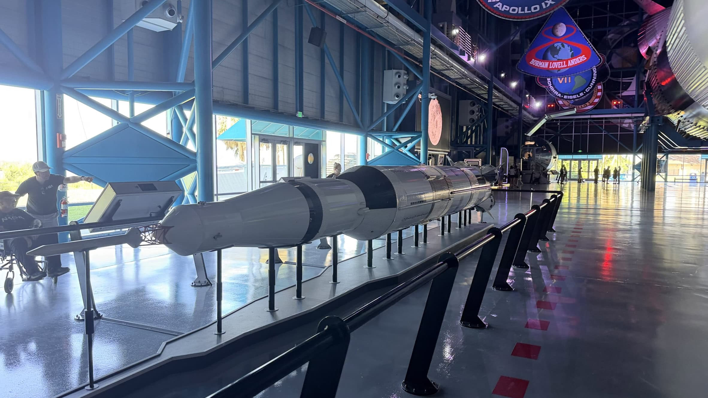 NASA Saturn V Rocket Exhibit at the Kennedy Space Center. Image Taken by the Author, Harry J. Kazianis. 