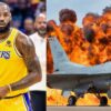 Lebron and F-16 Creative Commons Images