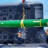 NAVAL BASE GUAM (Feb. 3, 2025) – Sailors assigned to the Virginia-class fast-attack submarine USS Minnesota (SSN 783) guide a Mark 48 ADCAP (Advanced Capability) torpedo during a weapons offload onboard Naval Base Guam, Feb. 3, 2025. Assigned to Commander, Submarine Squadron 15, based at Polaris Point, Naval Base Guam, Minnesota is one of five forward-deployed fast-attack submarines. Renowned for their unparalleled speed, endurance, stealth, and mobility, fast-attack submarines are the backbone of the Navy’s submarine force. Regarded as apex predators of the sea, Guam’s fast-attack submarines serve at the tip of the spear, helping to reaffirm the submarine force's forward-deployed presence in support of a free and open Indo-Pacific. (U.S. Navy photo by Mass Communication Specialist 1st Class Nikita Custer)