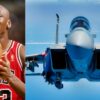 Michael Jordan and F-15 Creative Commons Images
