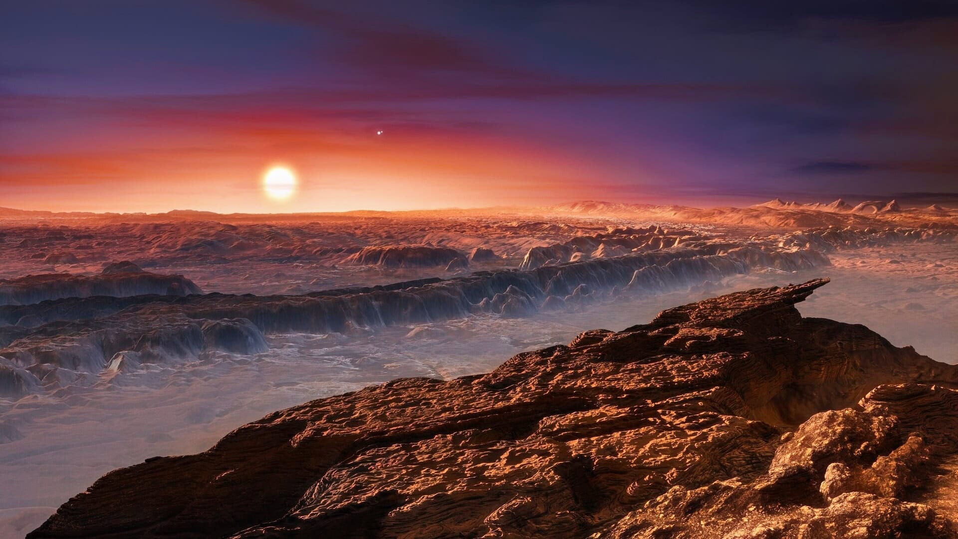 Proxima Centauri Artist Rendering NASA Image